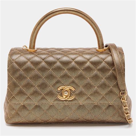 chanel coco handle 2017 price|chanel coco top handle medium.